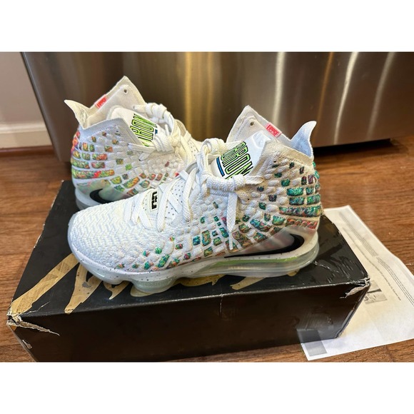 Nike Other - Nike LeBron 17 XVII Air Command Force Size 8 with Box & COA